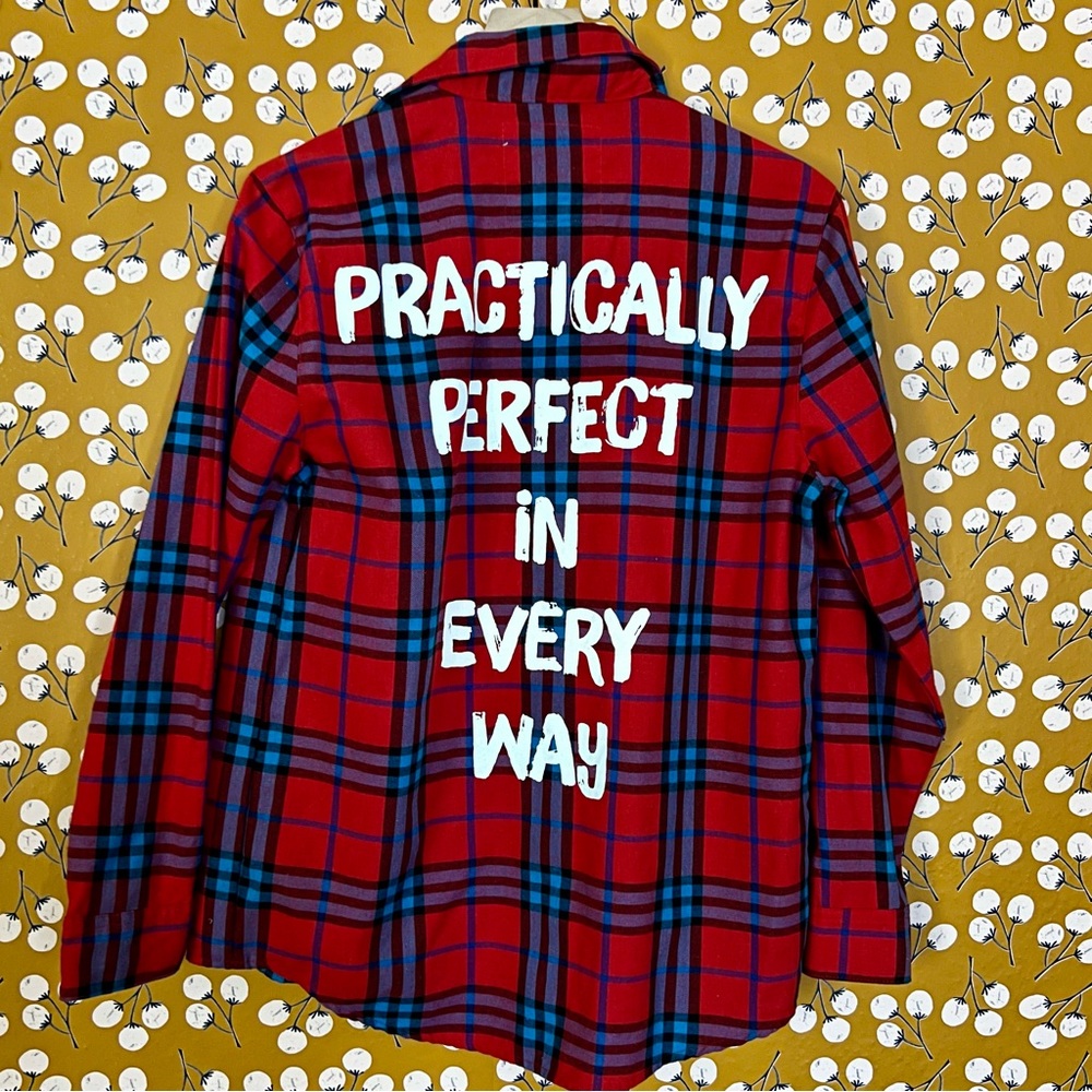 Cakeworthy Mary Poppins Flannel Shirt
